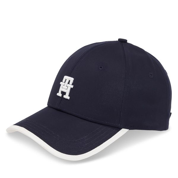 Tommy Hilfiger Шапка с козирка Tommy Hilfiger Th Contemporary Cap AW0AW15786 Тъмносин