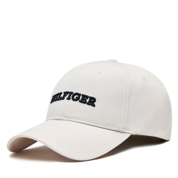 Tommy Hilfiger Шапка с козирка Tommy Hilfiger Th Monotype Canvas 6 Panel Cap AM0AM12043 Misty Coast PQT