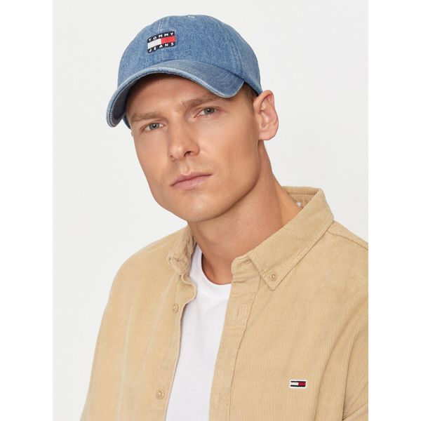 Tommy Jeans Шапка с козирка Tommy Jeans AM0AM12936 Син