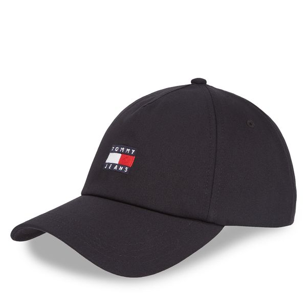 Tommy Jeans Шапка с козирка Tommy Jeans Tjm Heritage Core Cap AM0AM12933 Черен