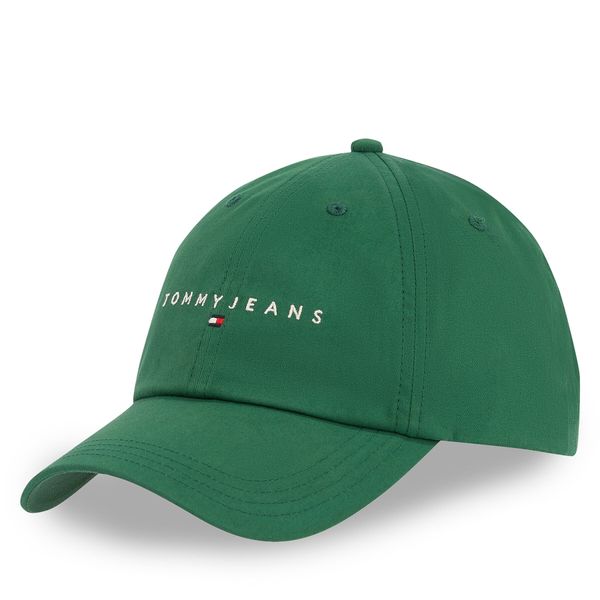 Tommy Jeans Шапка с козирка Tommy Jeans Tjm Heritage Core Cap AM0AM12933 Зелен