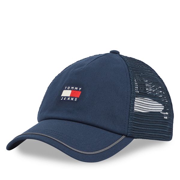 Tommy Jeans Шапка с козирка Tommy Jeans Tjm Heritage Trucker Cap AM0AM13287 Тъмносин