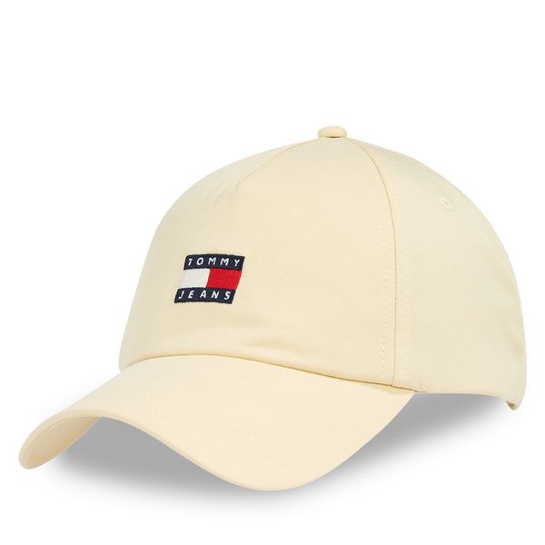 Tommy Jeans Шапка с козирка Tommy Jeans Tjw Heritage Core 5 Panel Cap AW0AW16991 Жълт