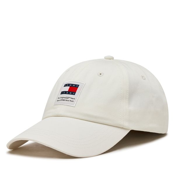 Tommy Jeans Шапка с козирка Tommy Jeans Tjw Modern Patch Cap AW0AW16117 Ancient White YBH