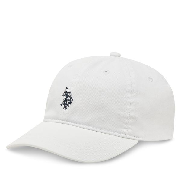 U.S. Polo Assn. Шапка с козирка U.S. Polo Assn. MUP3426 Бял
