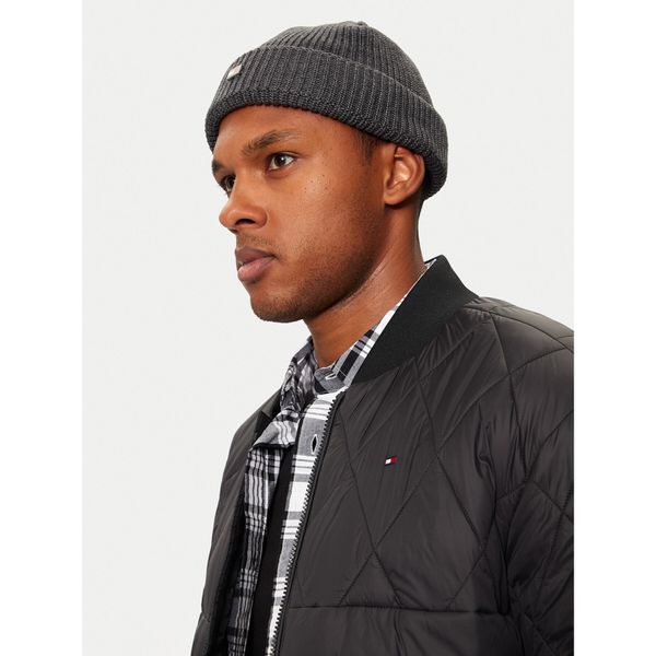 Tommy Hilfiger Шапка Tommy Hilfiger AM0AM12635 Сив