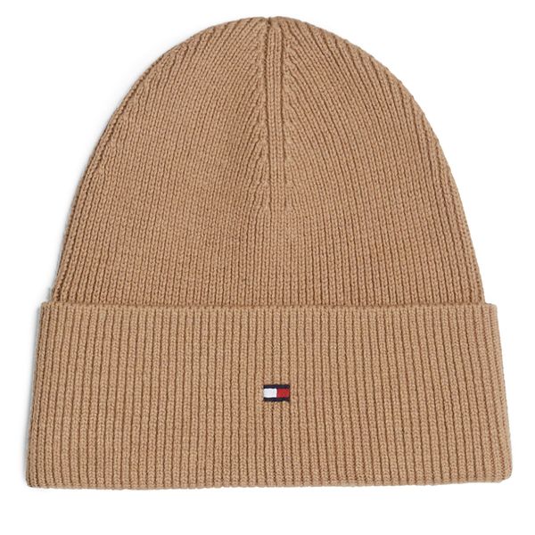 Tommy Hilfiger Шапка Tommy Hilfiger Essential AW0AW16637 Бежов