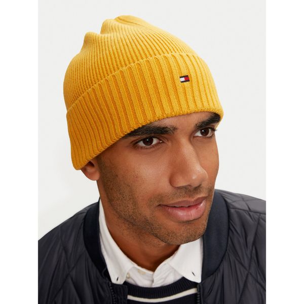 Tommy Hilfiger Шапка Tommy Hilfiger Flag AM0AM12796 Жълт