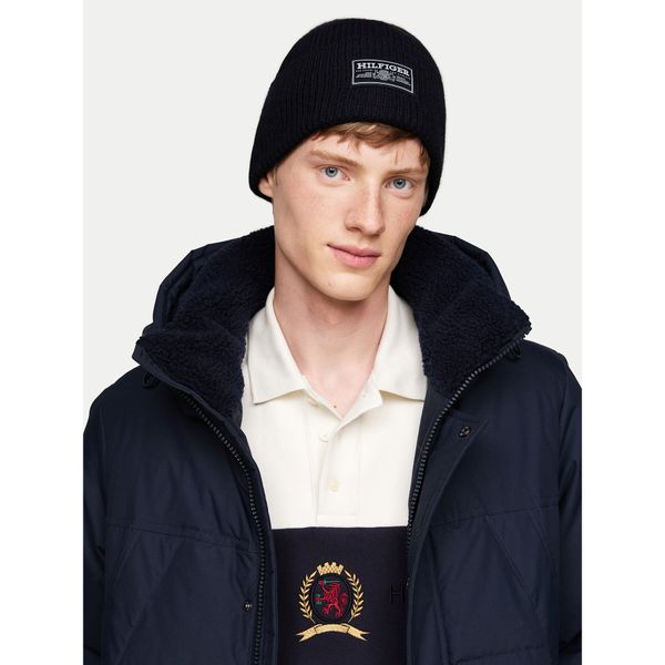 Tommy Hilfiger Шапка Tommy Hilfiger Monotype AM0AM12889 Тъмносин