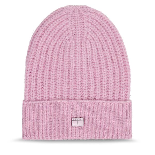 Tommy Jeans Шапка Tommy Jeans Tjw Cosy Knit Beanie AW0AW15462 French Orchid TOB
