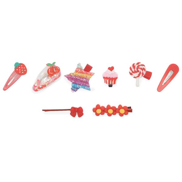 Nelli Blu Шнола за коса Nelli Blu 7KE-001-AW23 Червен