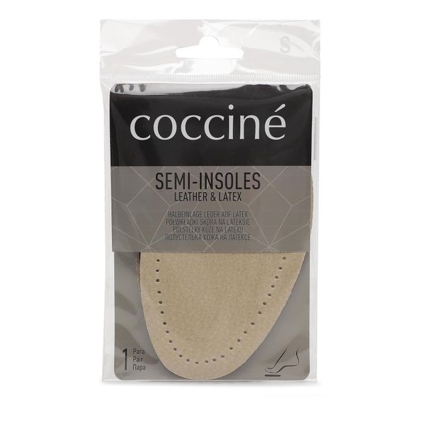 Coccine Силиконови пластири за пети Coccine Semi Insoles r.S 665/62/S/AZ Бежов