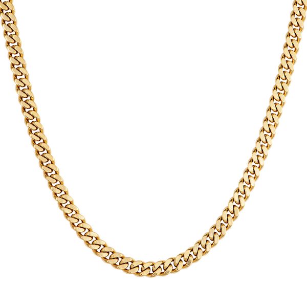ICED STUFF Синджирче ICED STUFF Curb Cuban Link Златист
