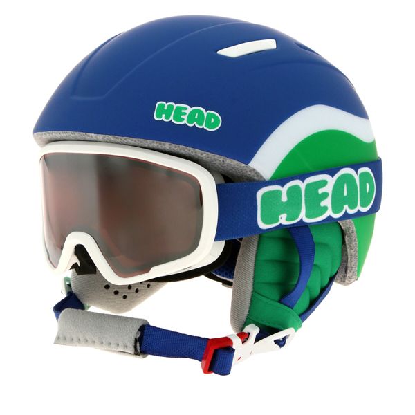 Head Скиорска каска Head Mojo Set Blue/Green 328664 Син