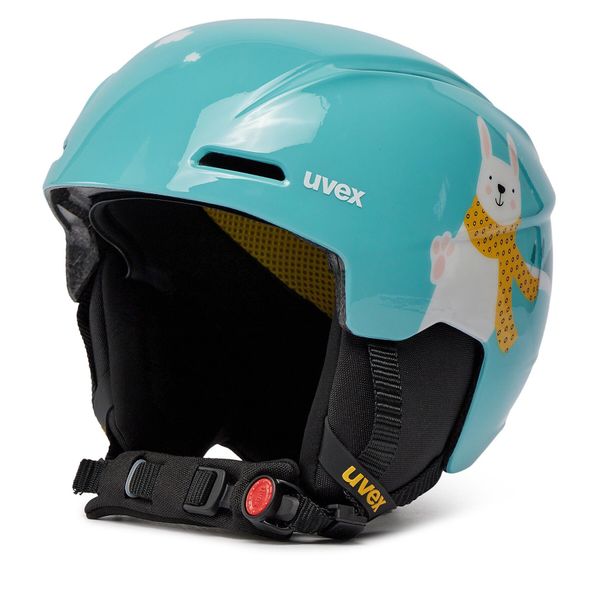 Uvex Скиорска каска Uvex Viti 5663151401 Turquoise Rabbit
