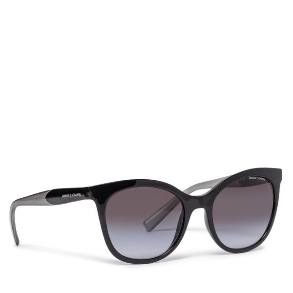 Armani Exchange Слънчеви очила Armani Exchange 0AX4094S 81588G Shiny Black/Grey Gradient