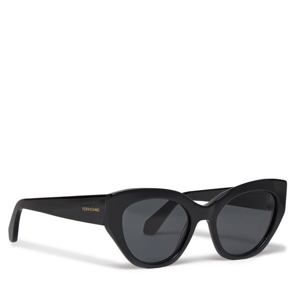 Salvatore Ferragamo Слънчеви очила Salvatore Ferragamo SF1107S 001 Black