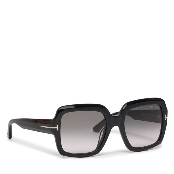 Tom Ford Слънчеви очила Tom Ford FT1082 Shiny Black /Gradient Smoke 01B