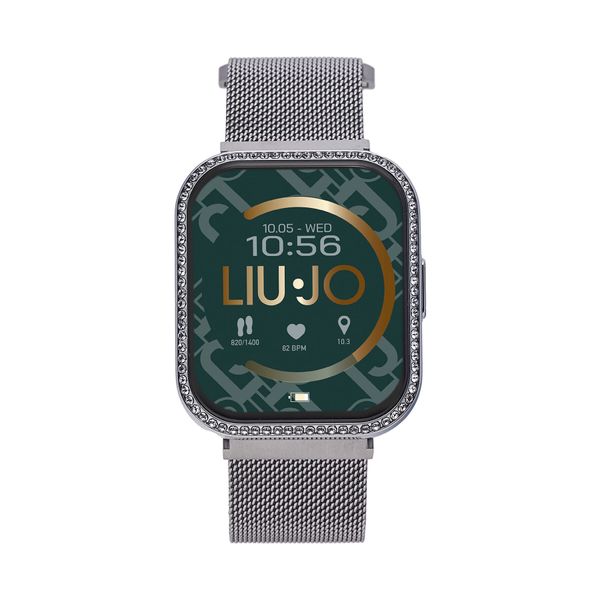 Liu Jo Smartwatch Liu Jo Voice Slim Luxury SWLJ097 Сив