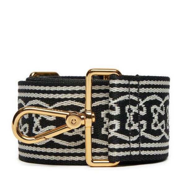 Coccinelle Сменяема дръжка за чанта Coccinelle R2D Nastro Decoro E3 R2D 68 C5 01 Черен