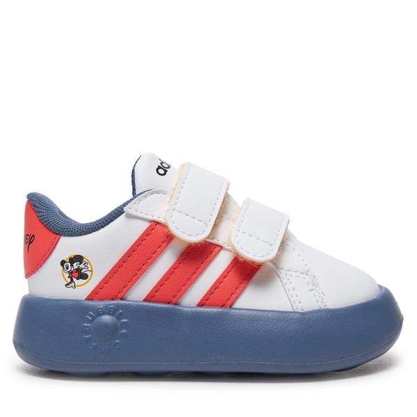 adidas Сникърси adidas Disney Mickey And Friends Grand Court 2.0 IF4054 Бял