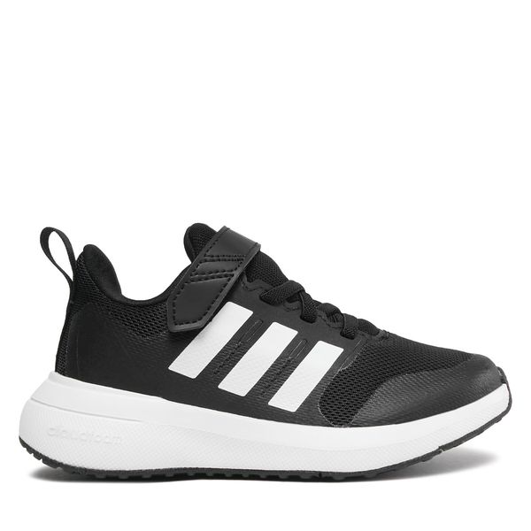 adidas Сникърси adidas Fortarun 2.0 Cloudfoam Sport Running Elastic Lace Top Strap Shoes IG5387 Черен