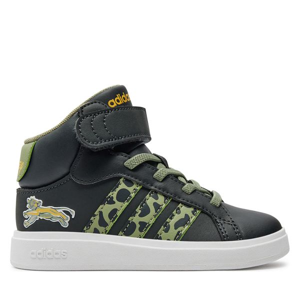 adidas Сникърси adidas Grand Court Mid Lionking K IF4094 Черен