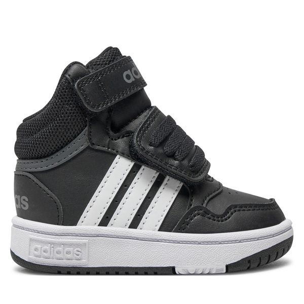 adidas Сникърси adidas Hoops Mid GW0408 Черен