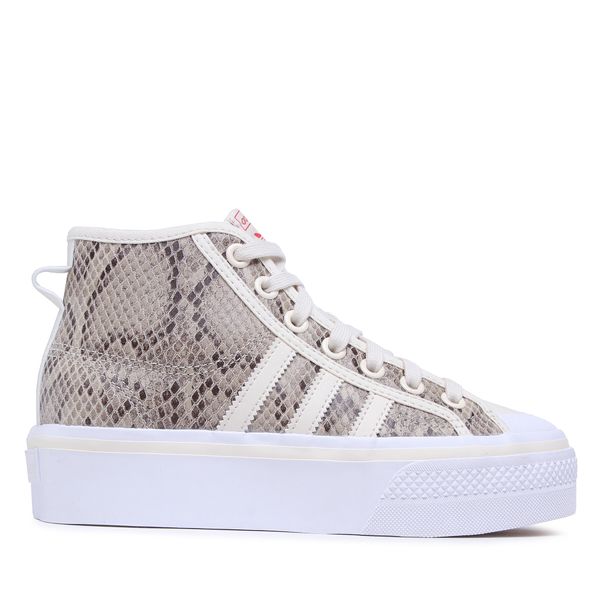 adidas Сникърси adidas Nizza Platform Mid Shoes HQ1981 Бежов