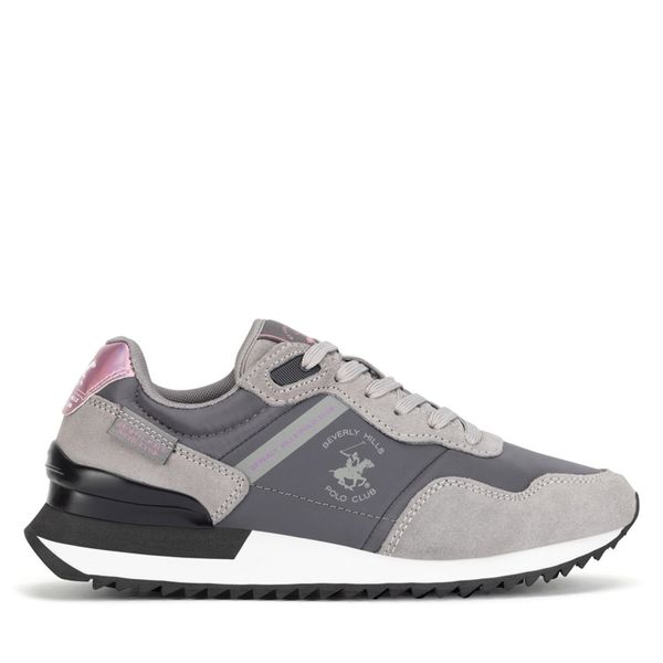 Beverly Hills Polo Club Сникърси Beverly Hills Polo Club S9017-IW Сив