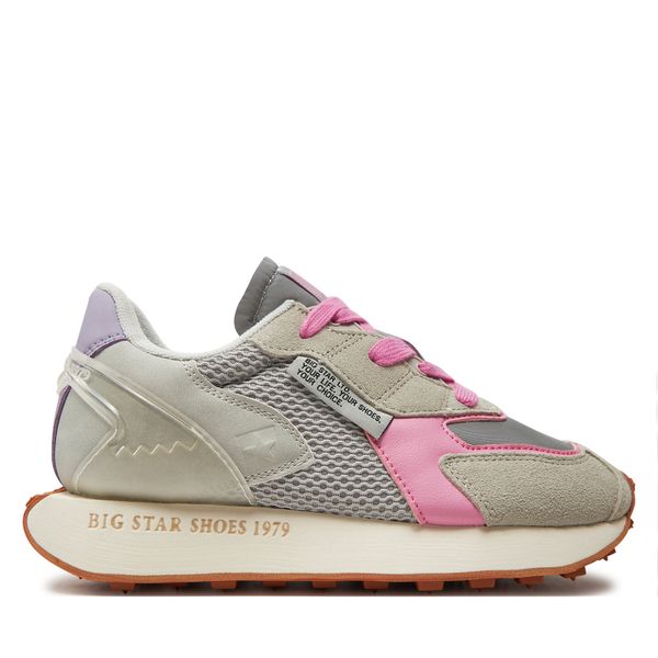 Big Star Shoes Сникърси Big Star Shoes NN274680 Сив