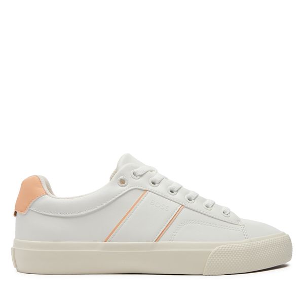 BOSS Сникърси Boss Aiden Tenn Flppw 50517212 Бял