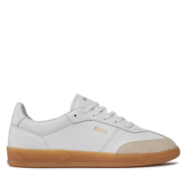 BOSS Сникърси Boss Brandon Tenn 50512374 Бял