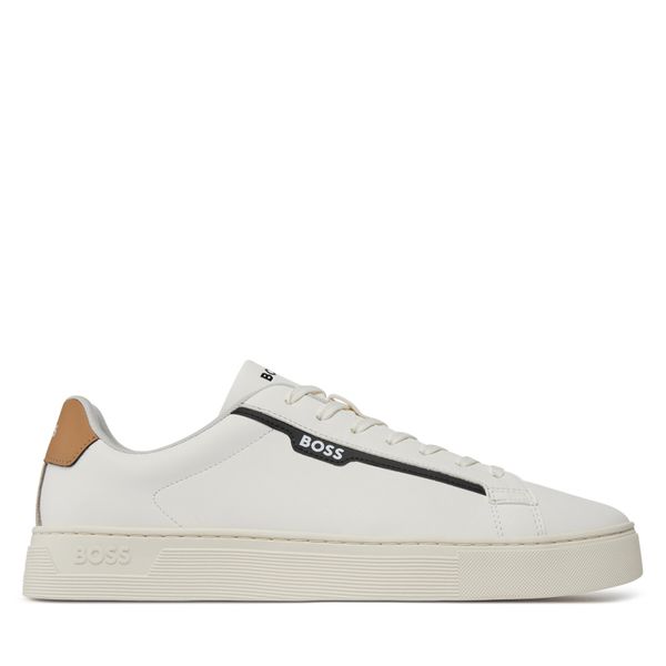 BOSS Сникърси Boss Rhys Tenn 50502869 Бял