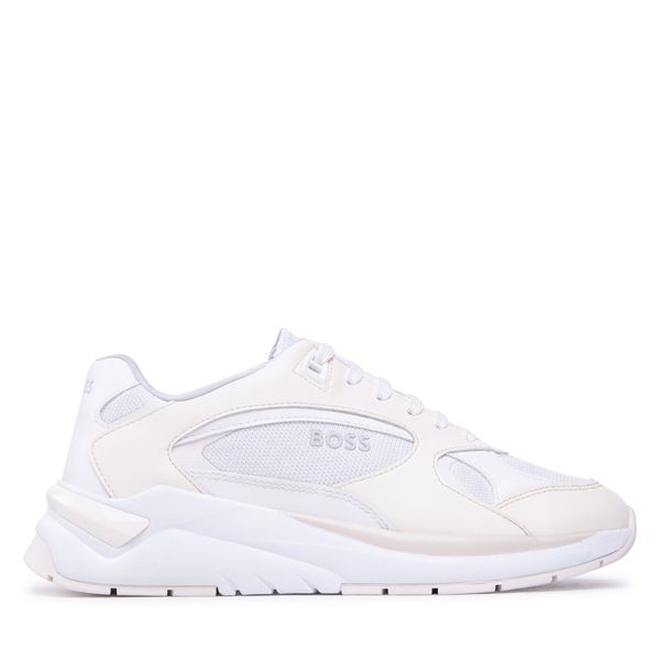 BOSS Сникърси Boss Skylar Runn 50493266 Бял
