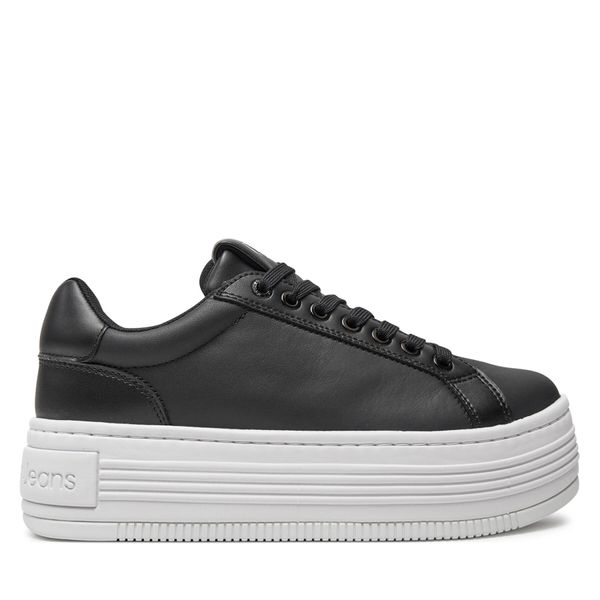 Calvin Klein Сникърси Calvin Klein Bold Platf Low Oh Mg Lth YW0YW01589 Черен