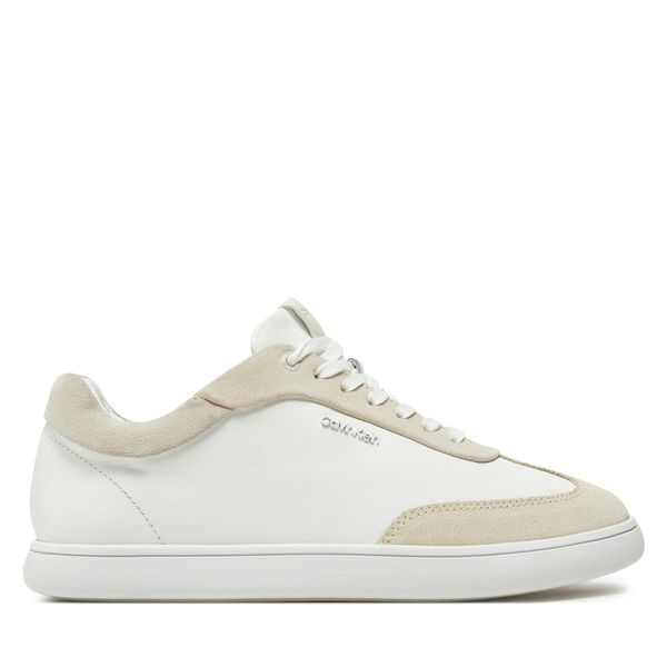 Calvin Klein Сникърси Calvin Klein Cupsole Lace Up - Lth Sue Mix HW0HW02435 Бежов