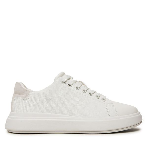 Calvin Klein Сникърси Calvin Klein Cupsole Lace Up Mono HW0HW02445 Бял