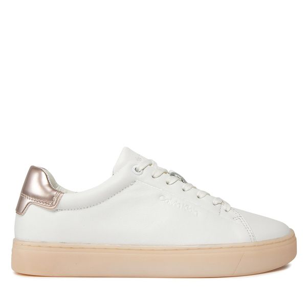 Calvin Klein Сникърси Calvin Klein Cupsole Lace Up Pearl HW0HW01897 Бял
