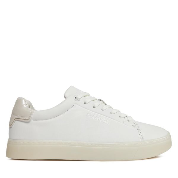 Calvin Klein Сникърси Calvin Klein Cupsole Lace Up Pearl HW0HW01897 Бял
