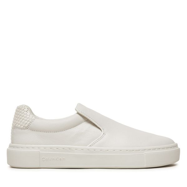 Calvin Klein Сникърси Calvin Klein Cupsole Slip On HW0HW02297 Бял