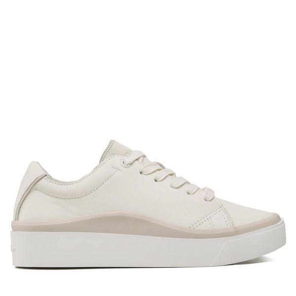Calvin Klein Сникърси Calvin Klein Cupsole Wave Lace Up HW0HW01349 Marshmallow/Feather Gray 0K6