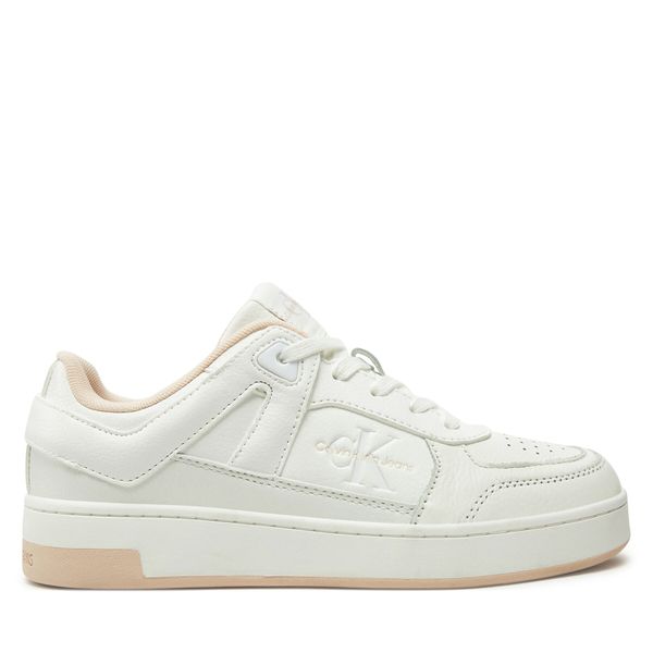 Calvin Klein Jeans Сникърси Calvin Klein Jeans Basket Cupsole Low Mix YW0YW01650 Бял