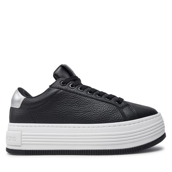 Calvin Klein Jeans Сникърси Calvin Klein Jeans Bold Flatf Low Mix Ohb YW0YW01632 Черен