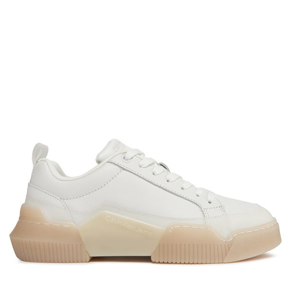 Calvin Klein Jeans Сникърси Calvin Klein Jeans Chunky Cupsole 2.0 Lth In Lum YW0YW01313 Bright White/Creamy White 02Y