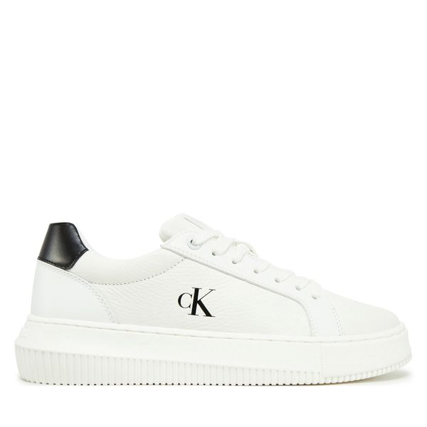 Calvin Klein Jeans Сникърси Calvin Klein Jeans Chunky Cupsole Low Mg YW0YW01769 Бял