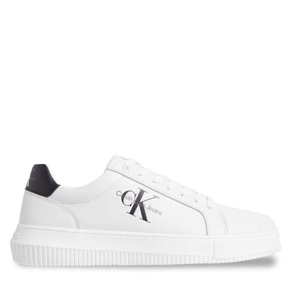 Calvin Klein Jeans Сникърси Calvin Klein Jeans Chunky Cupsole Monologo YM0YM00681 Бял