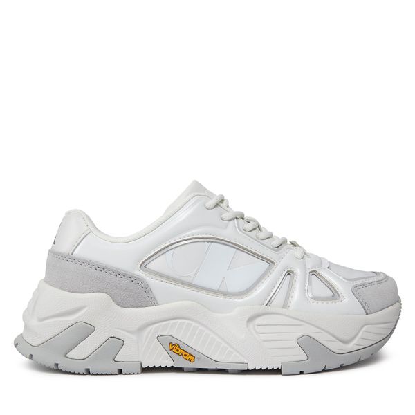 Calvin Klein Jeans Сникърси Calvin Klein Jeans Chunky Runner Vibram Mix Nbs Lum YW0YW01310 Бял