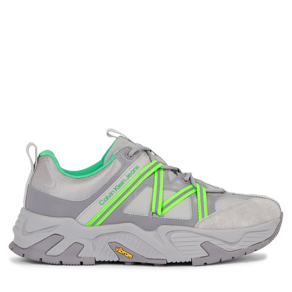 Calvin Klein Jeans Сникърси Calvin Klein Jeans Chunky Runner Vibram Refl YM0YM00771 Сив