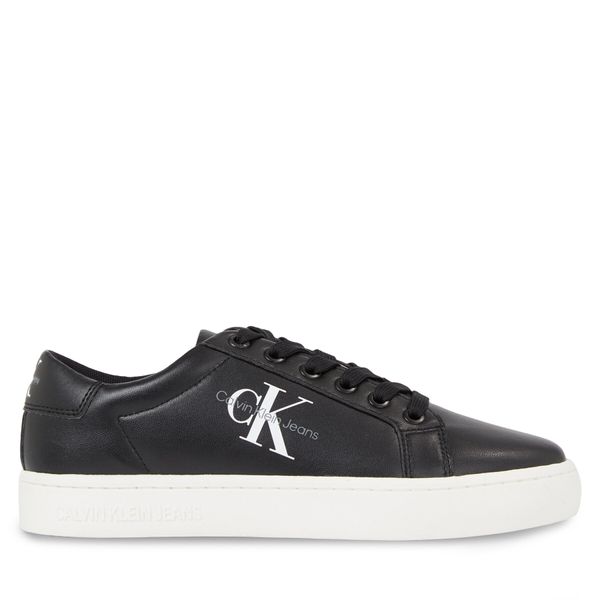 Calvin Klein Jeans Сникърси Calvin Klein Jeans Classic Cupsole Laceup Lth Wn YW0YW01269 Черен